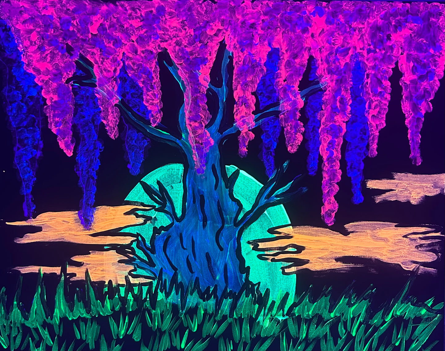August Glow Paint and Music Party