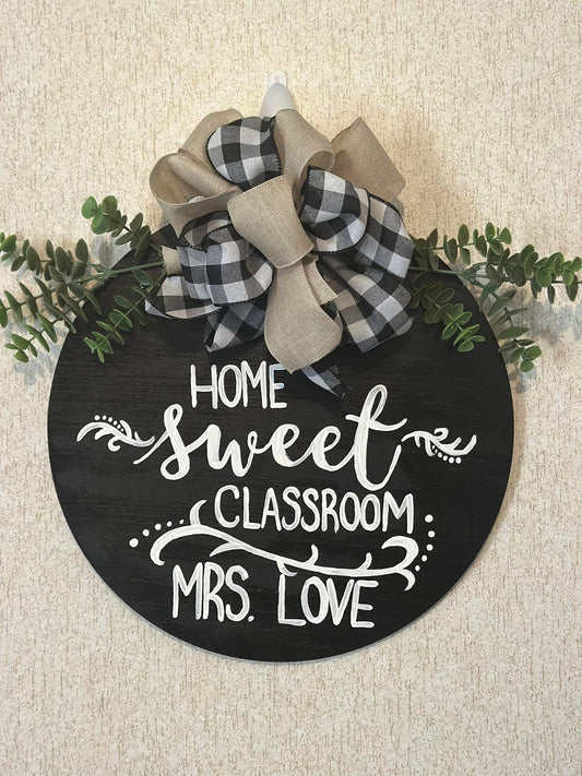 Custom Teacher Door Hanger