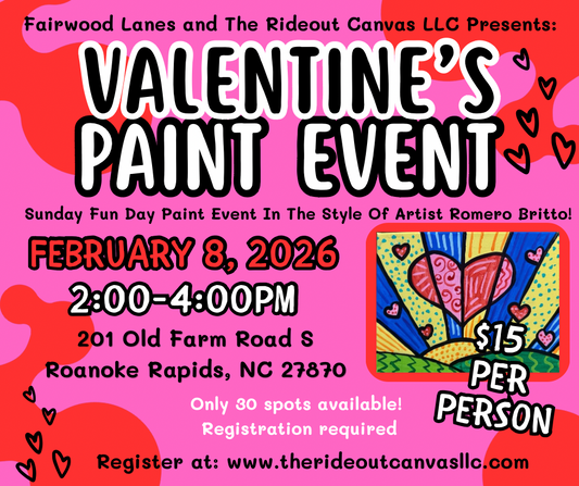 Valentine’s Paint Event