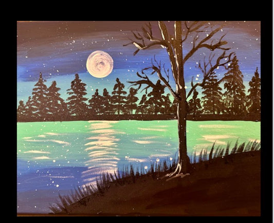 Winter at the Lake Paint Event