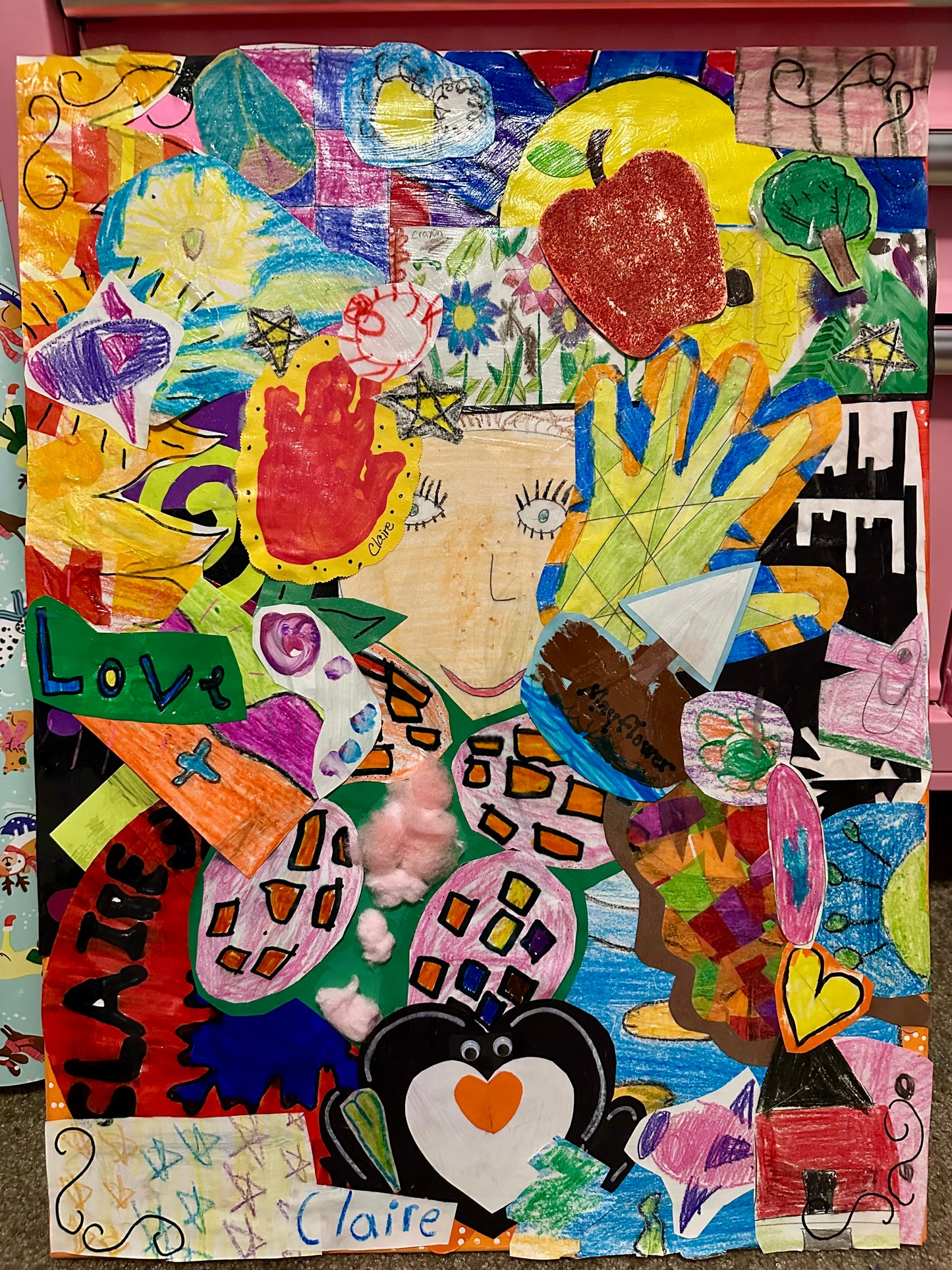 Custom Kid Artwork Collage
