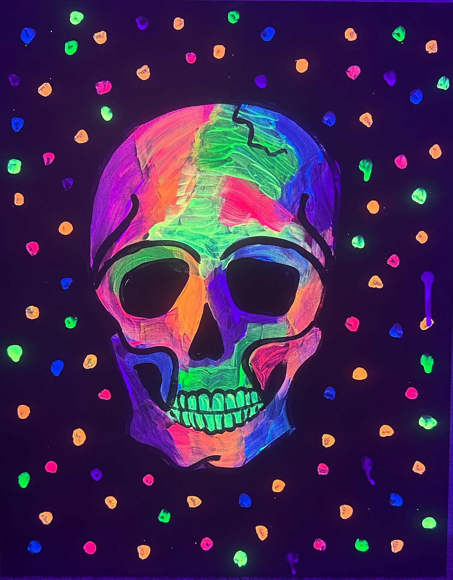 August Glow Paint and Music Party