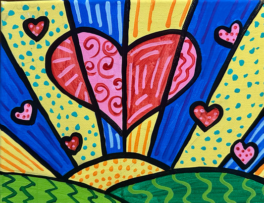 Valentine’s Paint Event